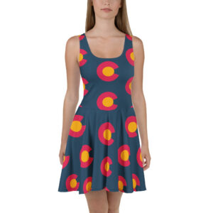 CO Donuts Skater Dress