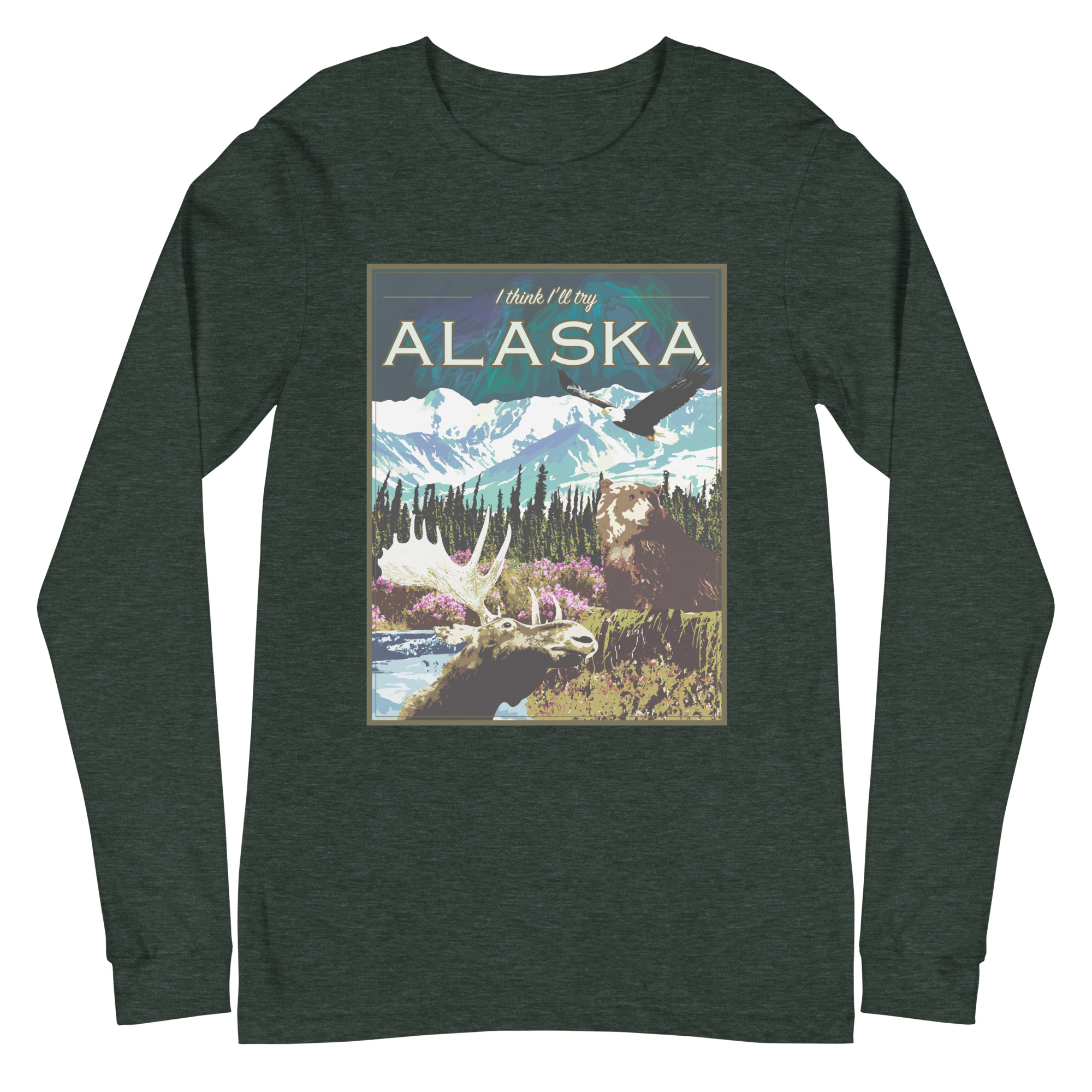 I Think I'll Try Alaska (Long Sleeve) - Image 3