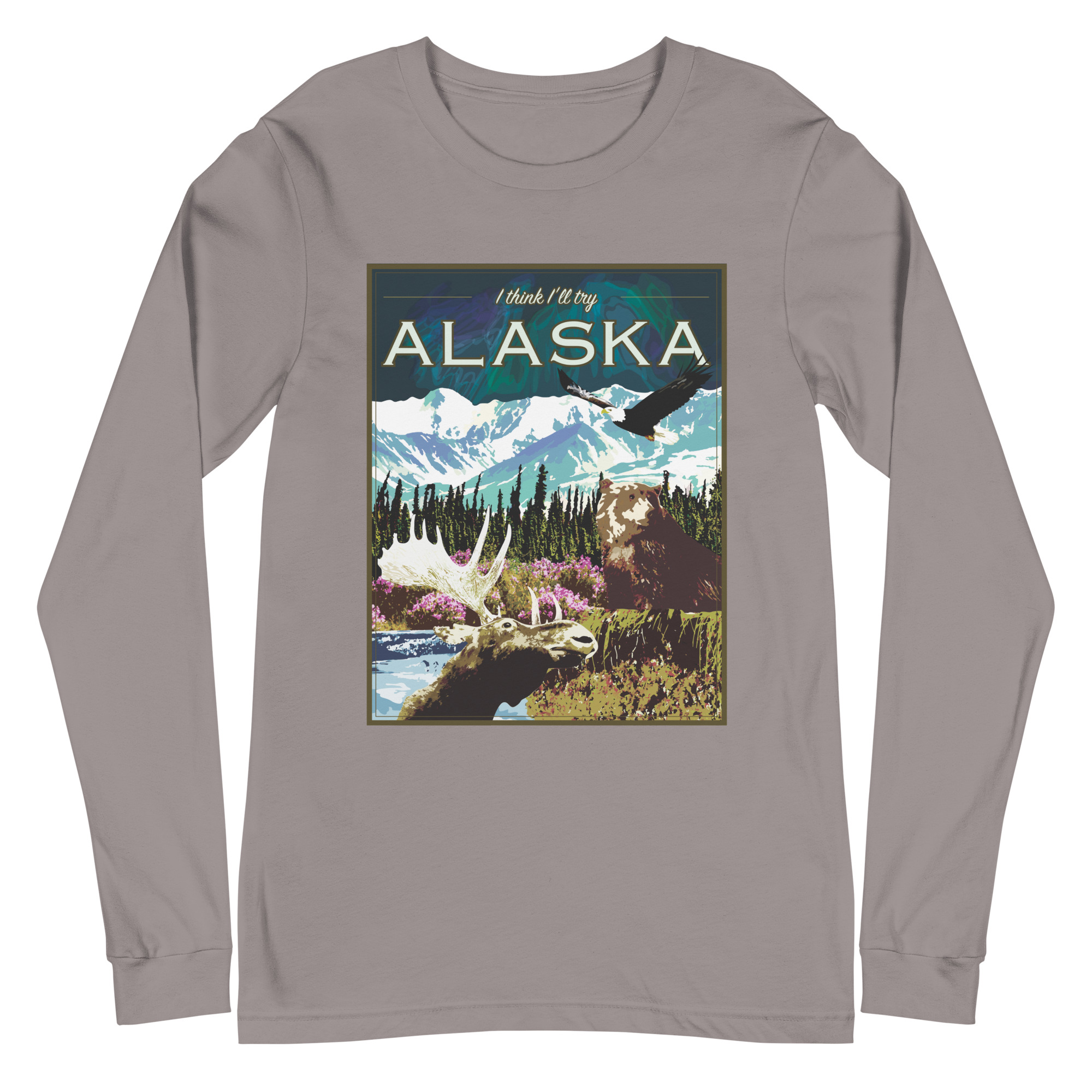I Think I'll Try Alaska (Long Sleeve) - Image 8