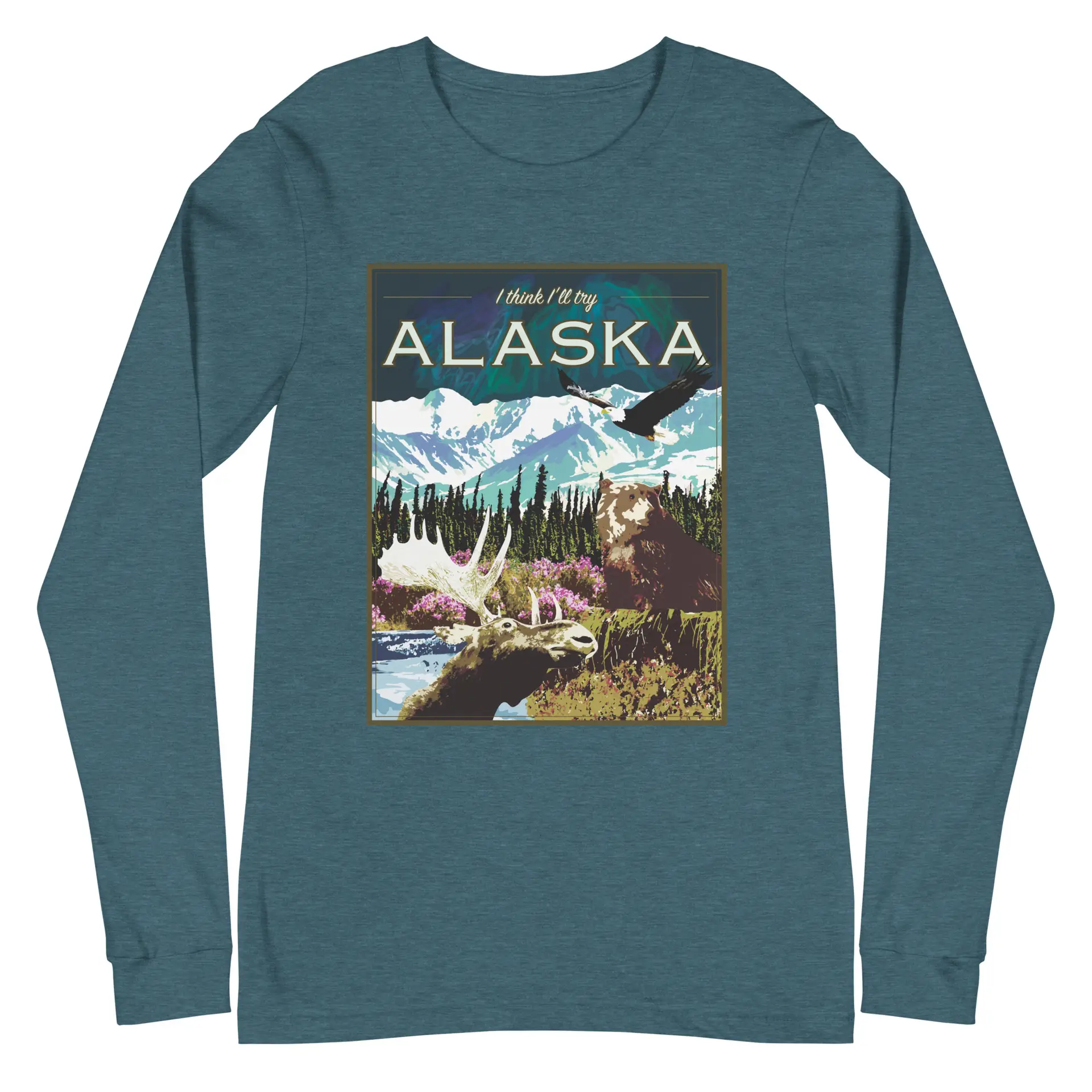 I Think I'll Try Alaska (Long Sleeve) - Image 6