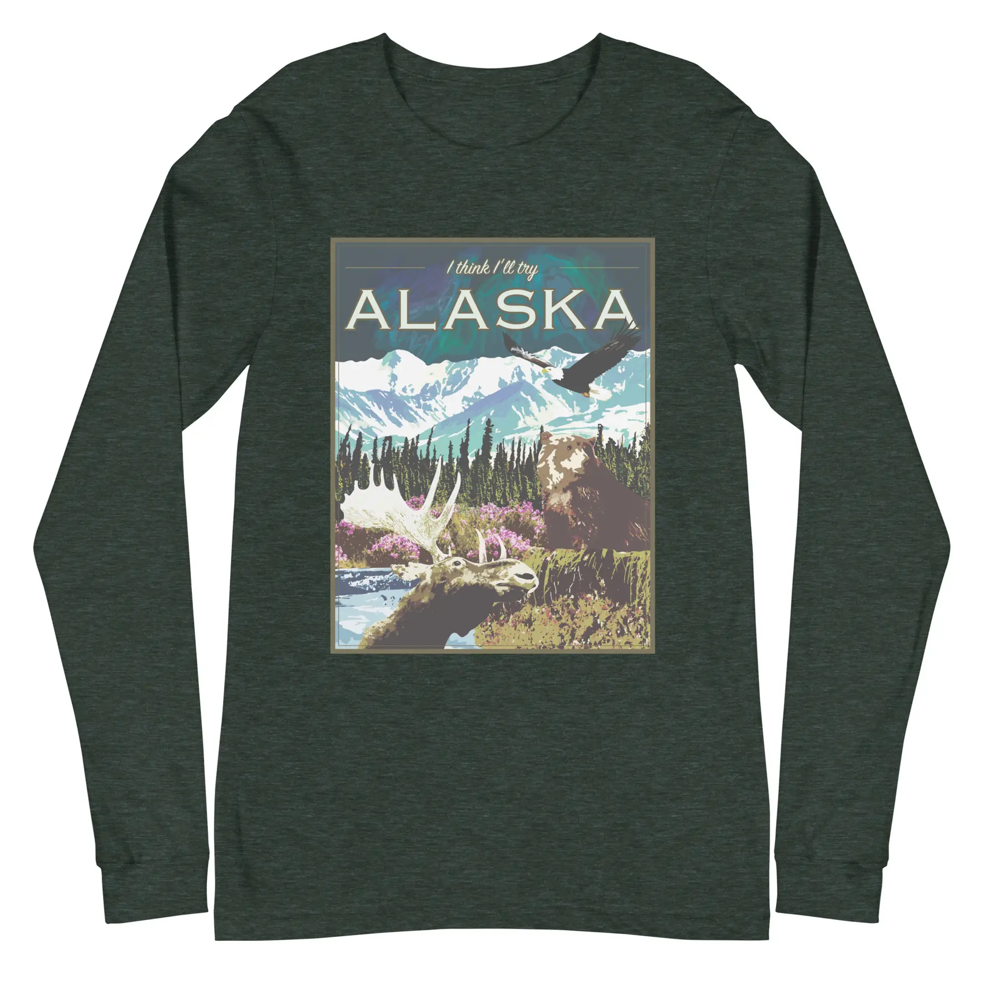 I Think I'll Try Alaska (Long Sleeve) - Image 3