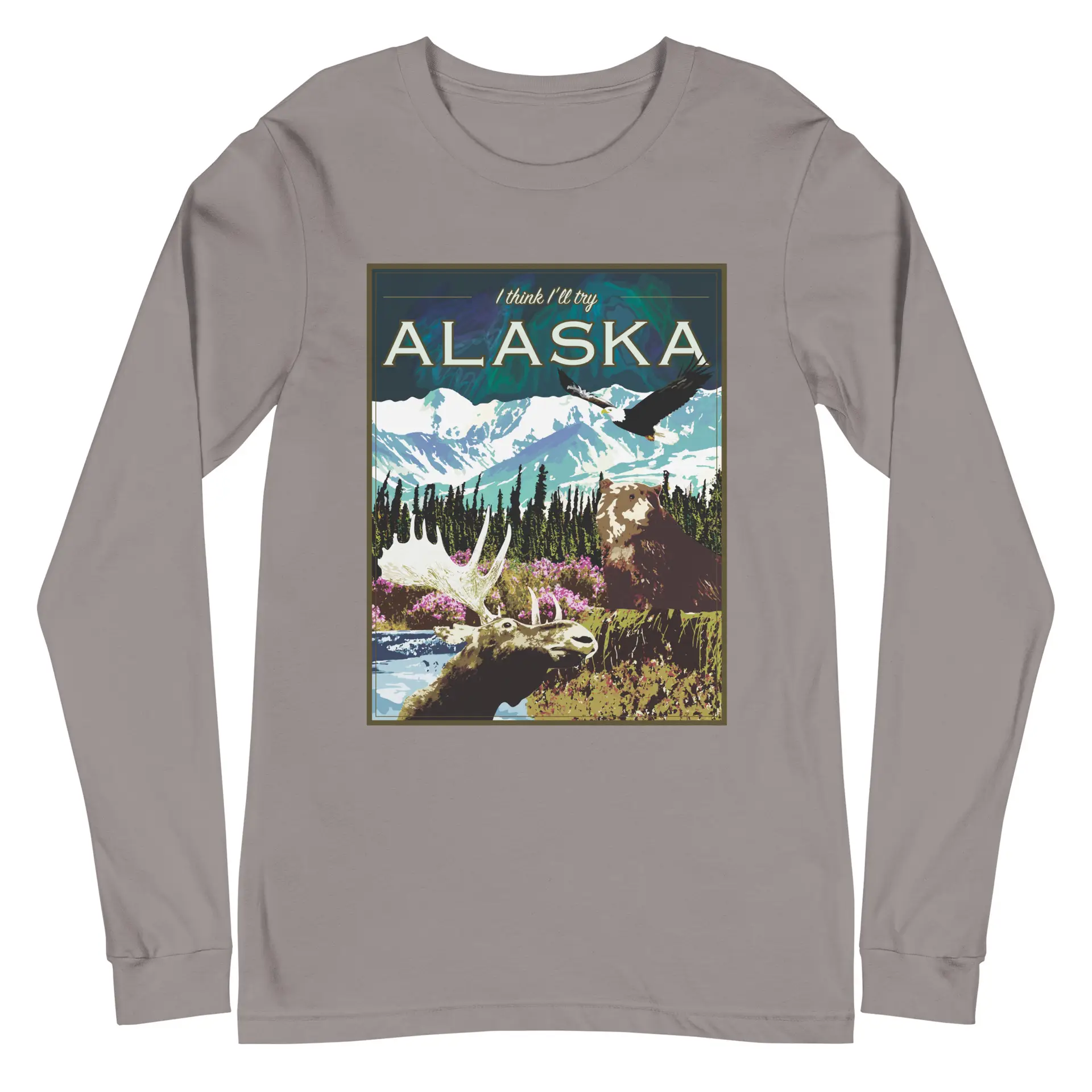 I Think I'll Try Alaska (Long Sleeve) - Image 8